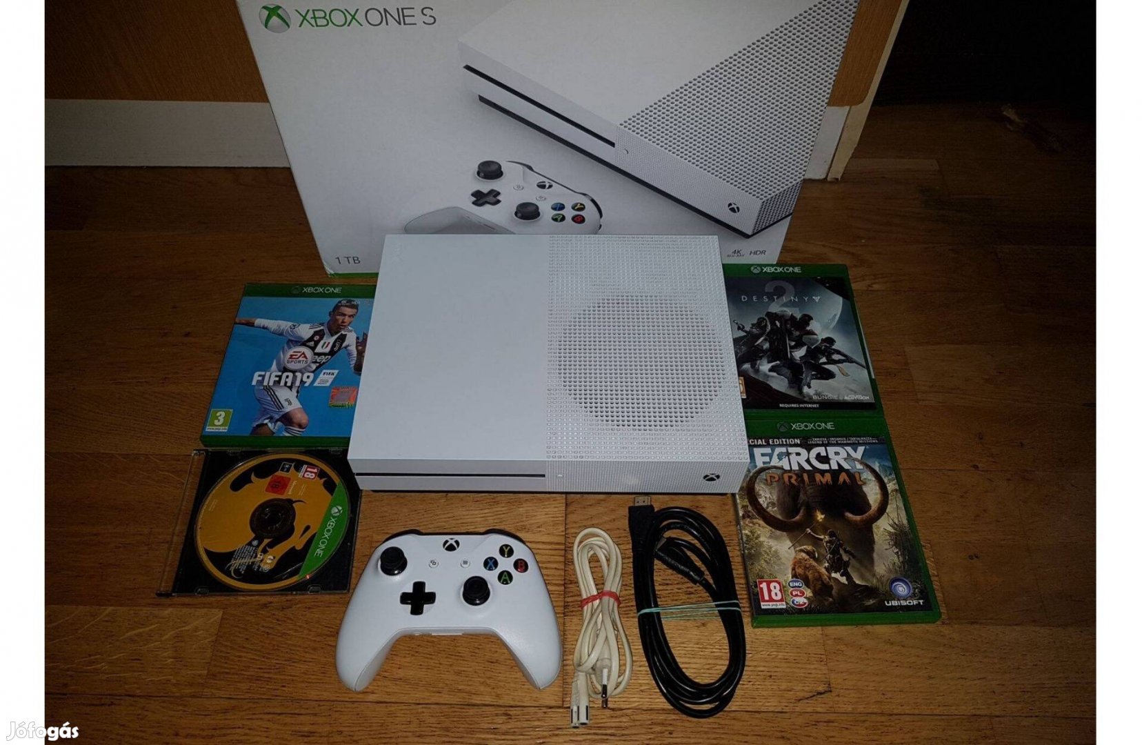 Xbox one s 1-tb 4 játékkal eladó