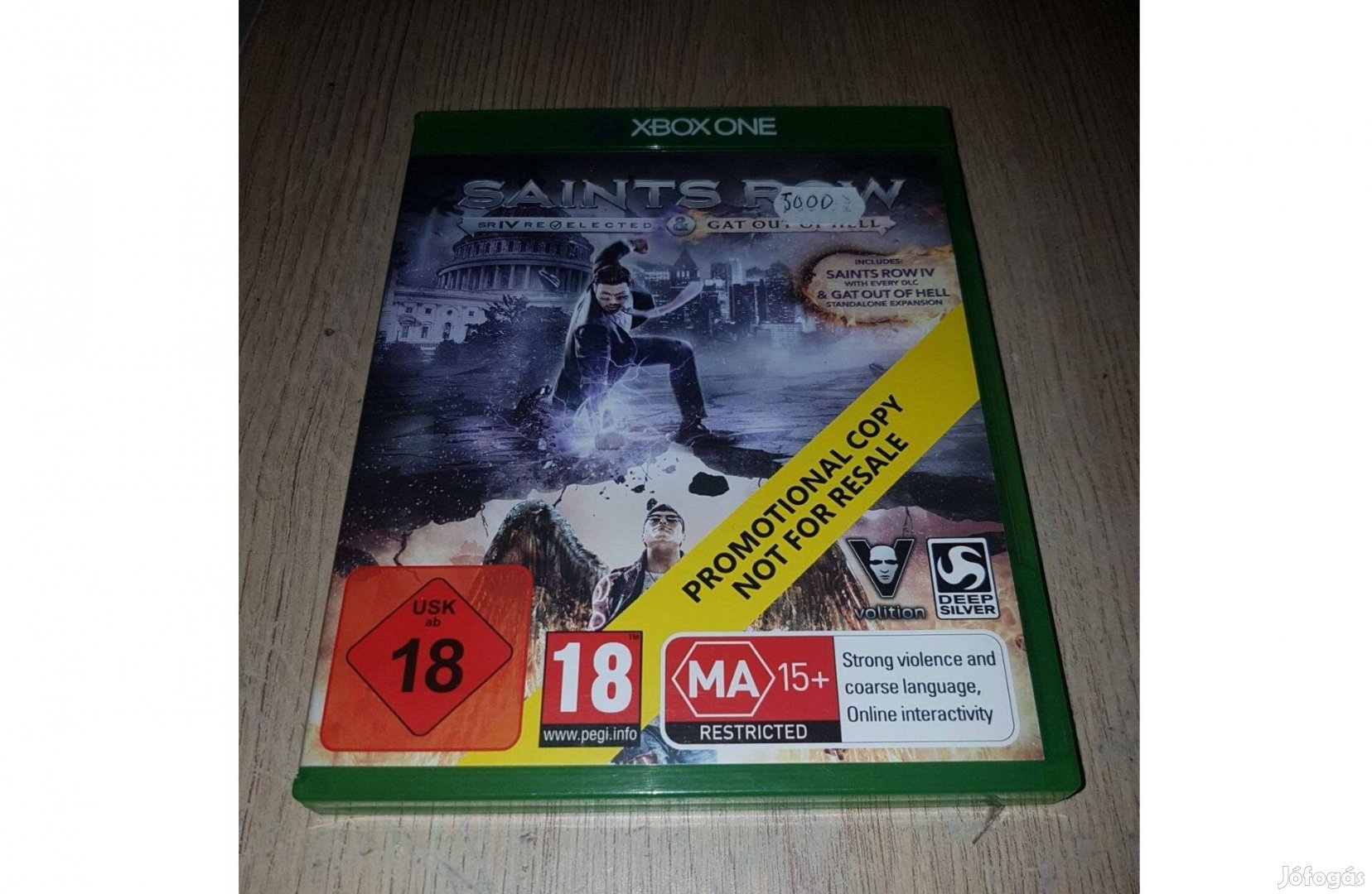 Xbox one saints row 4 eladó