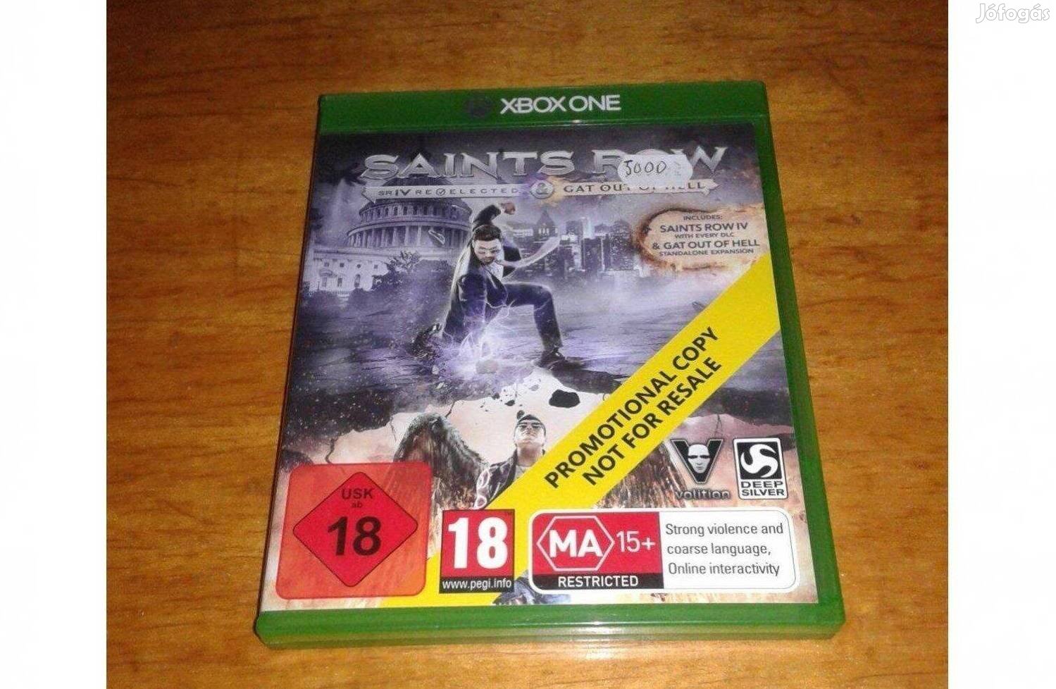 Xbox one saints row 4 eladó