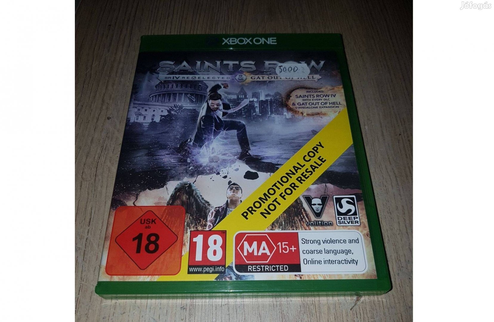 Xbox one saints row 4 eladó