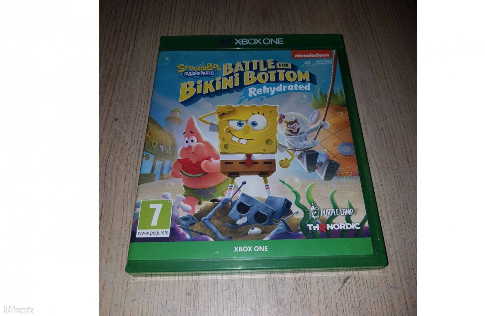 Xbox one spongebob battle for bikini bottom játék eladó