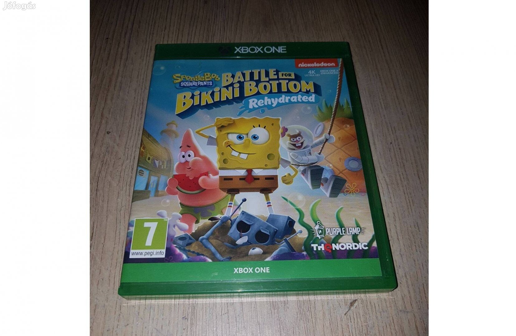 Xbox one spongebob battle for bikini bottom játék eladó