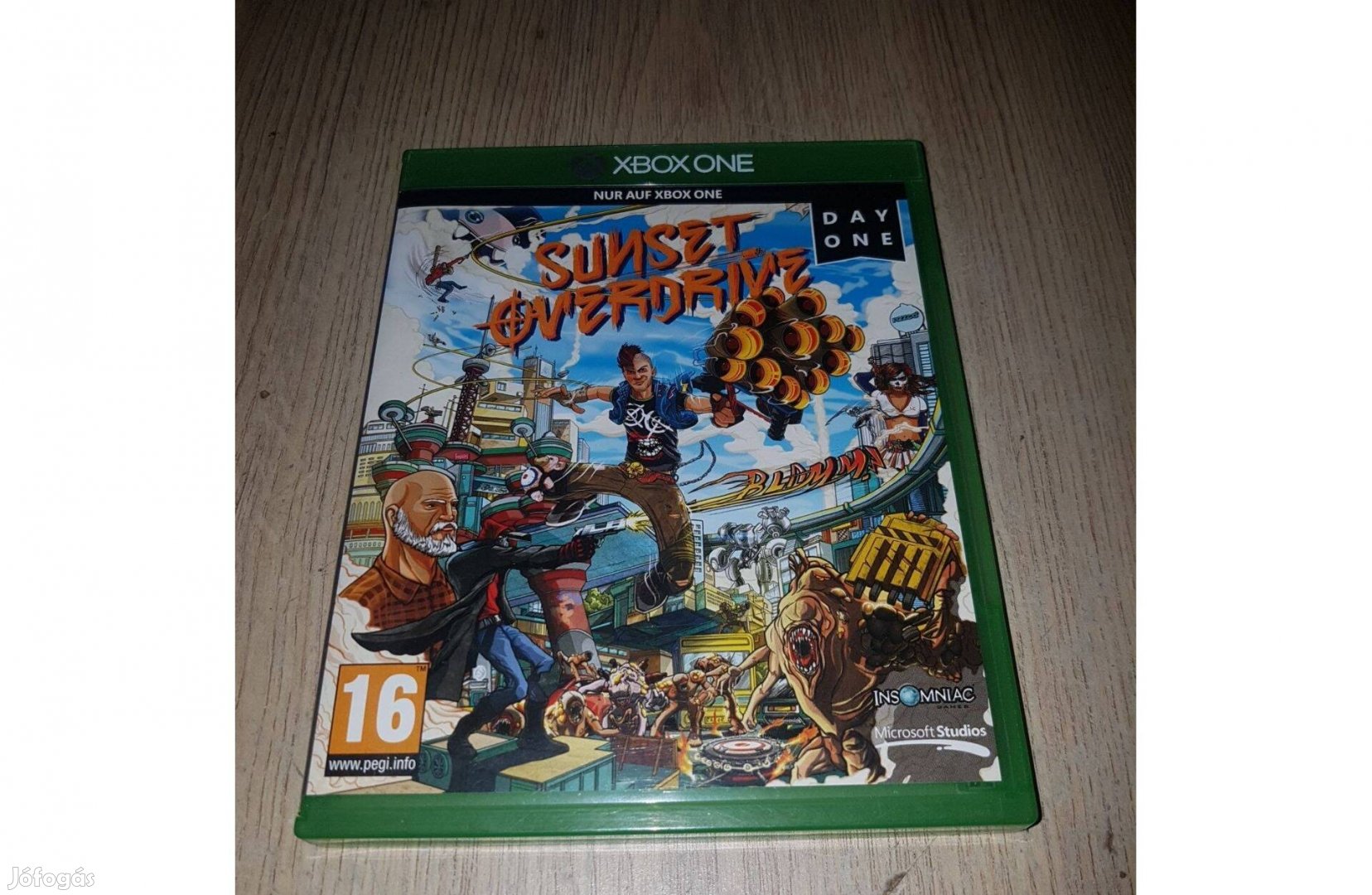 Xbox one sunset overdrive játék eladó