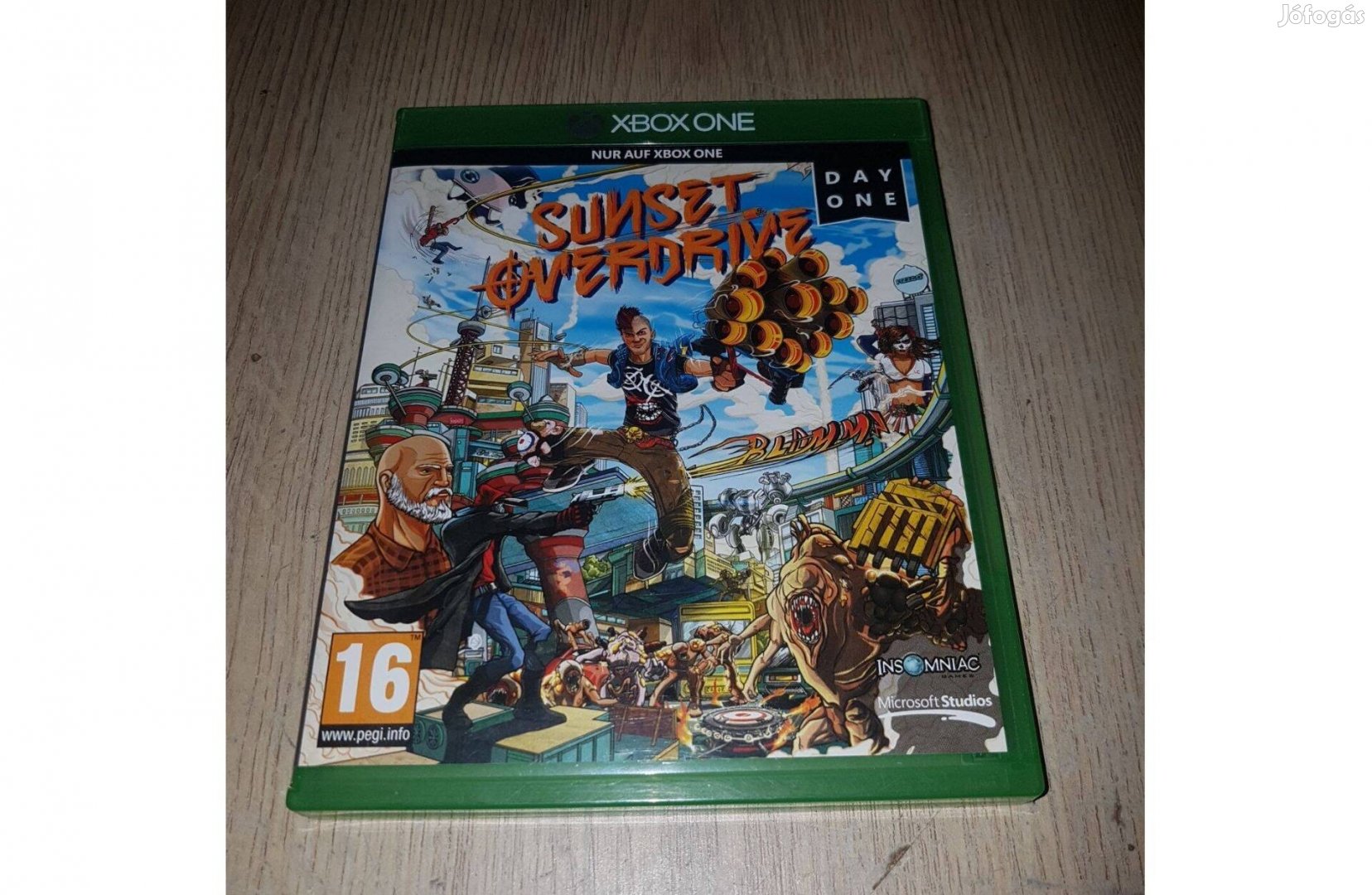 Xbox one sunset overdrive játék eladó