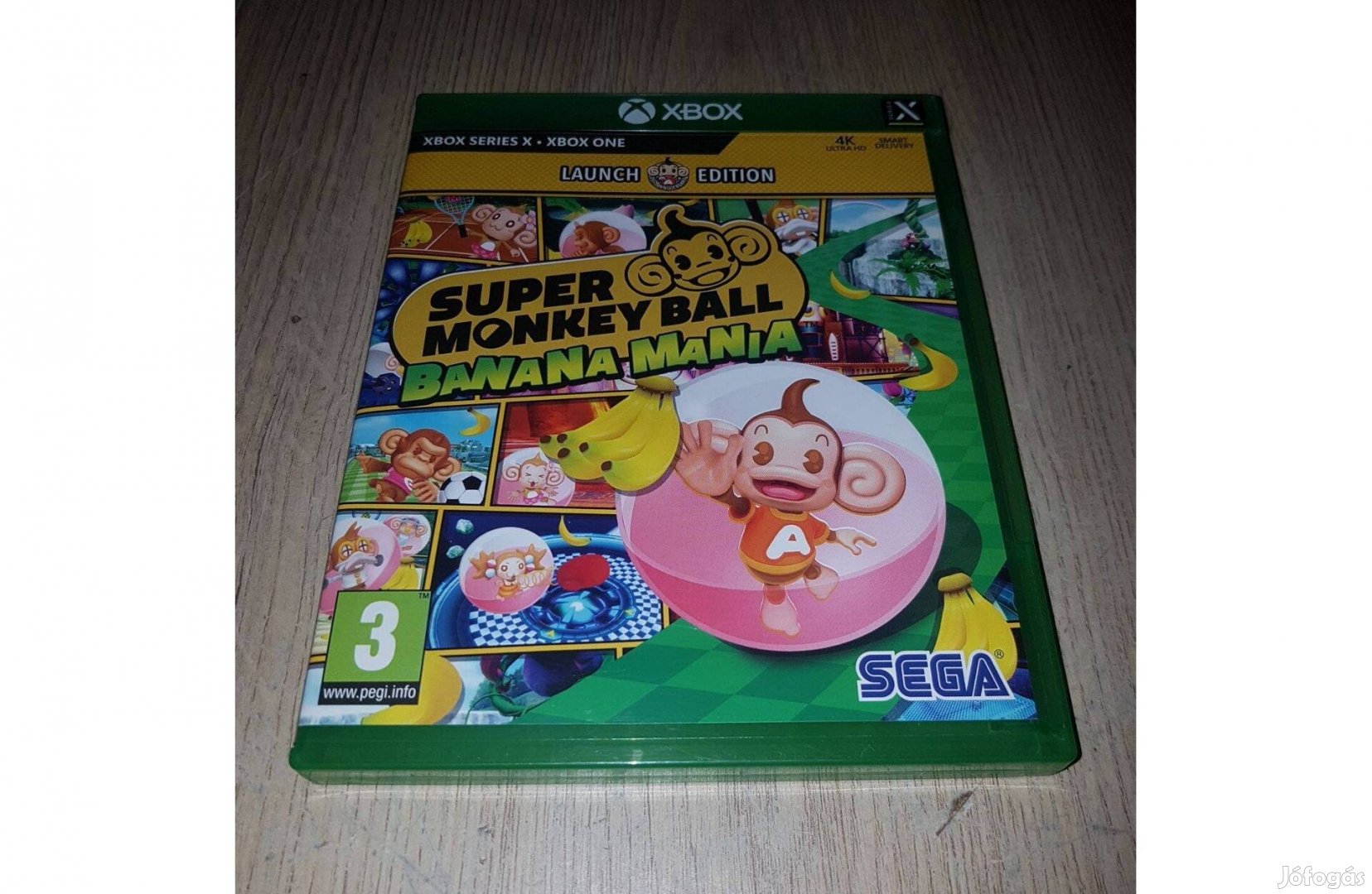 Xbox one super monkey ball banana mania játék eladó