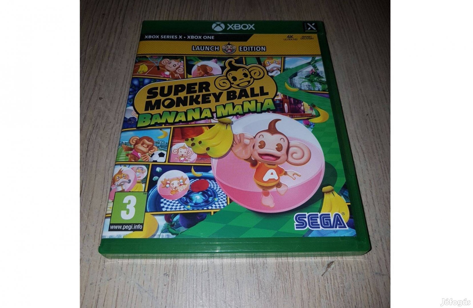 Xbox one super monkey ball banana mania játék eladó