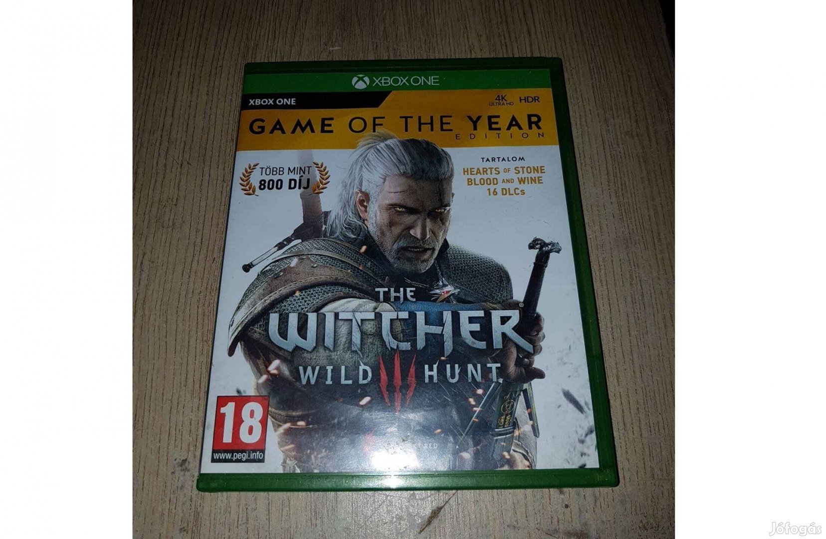 Xbox one the witcher 3 wild hunt game of the year eladó