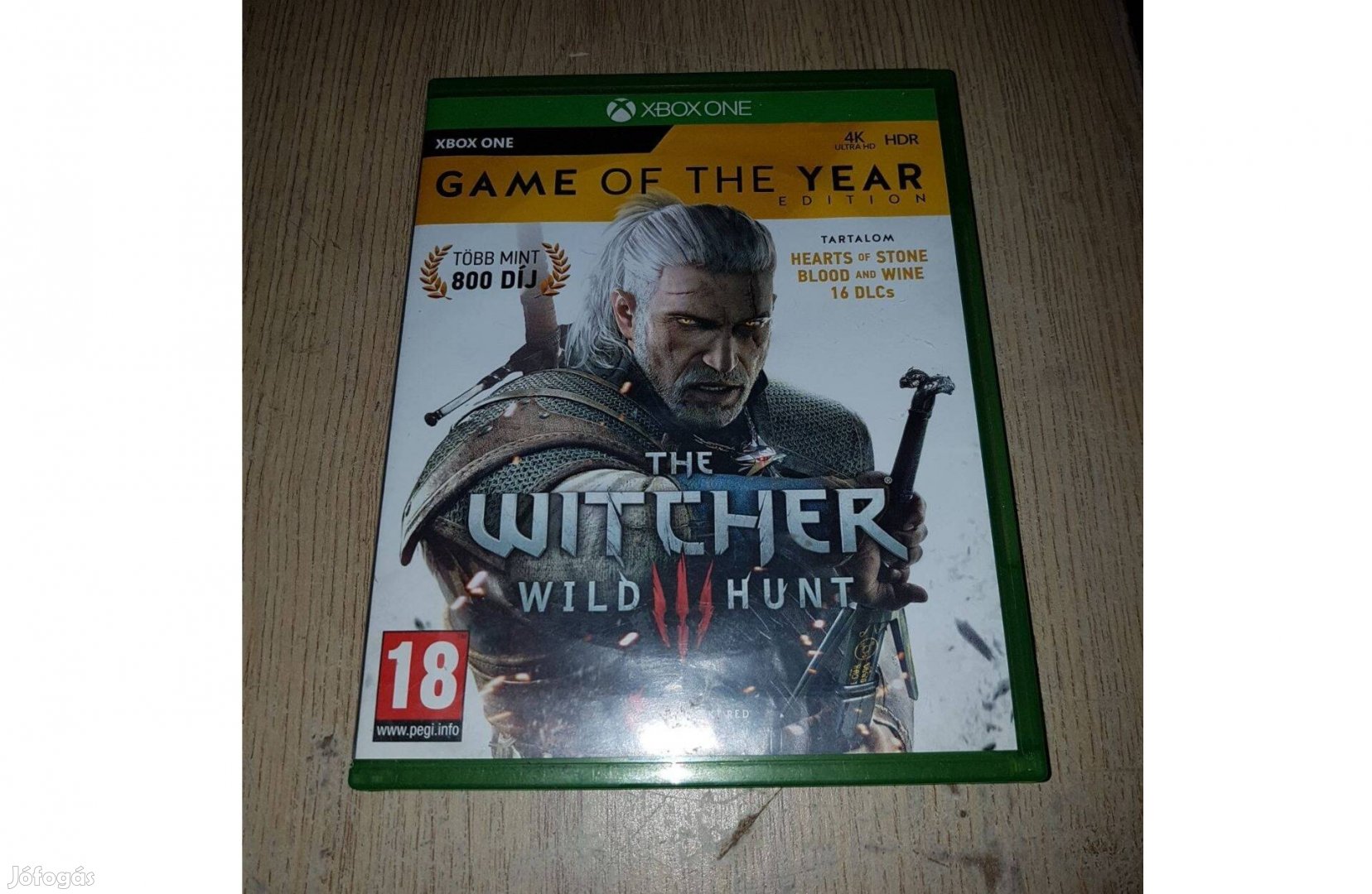 Xbox one the witcher 3 wild hunt game of the year eladó