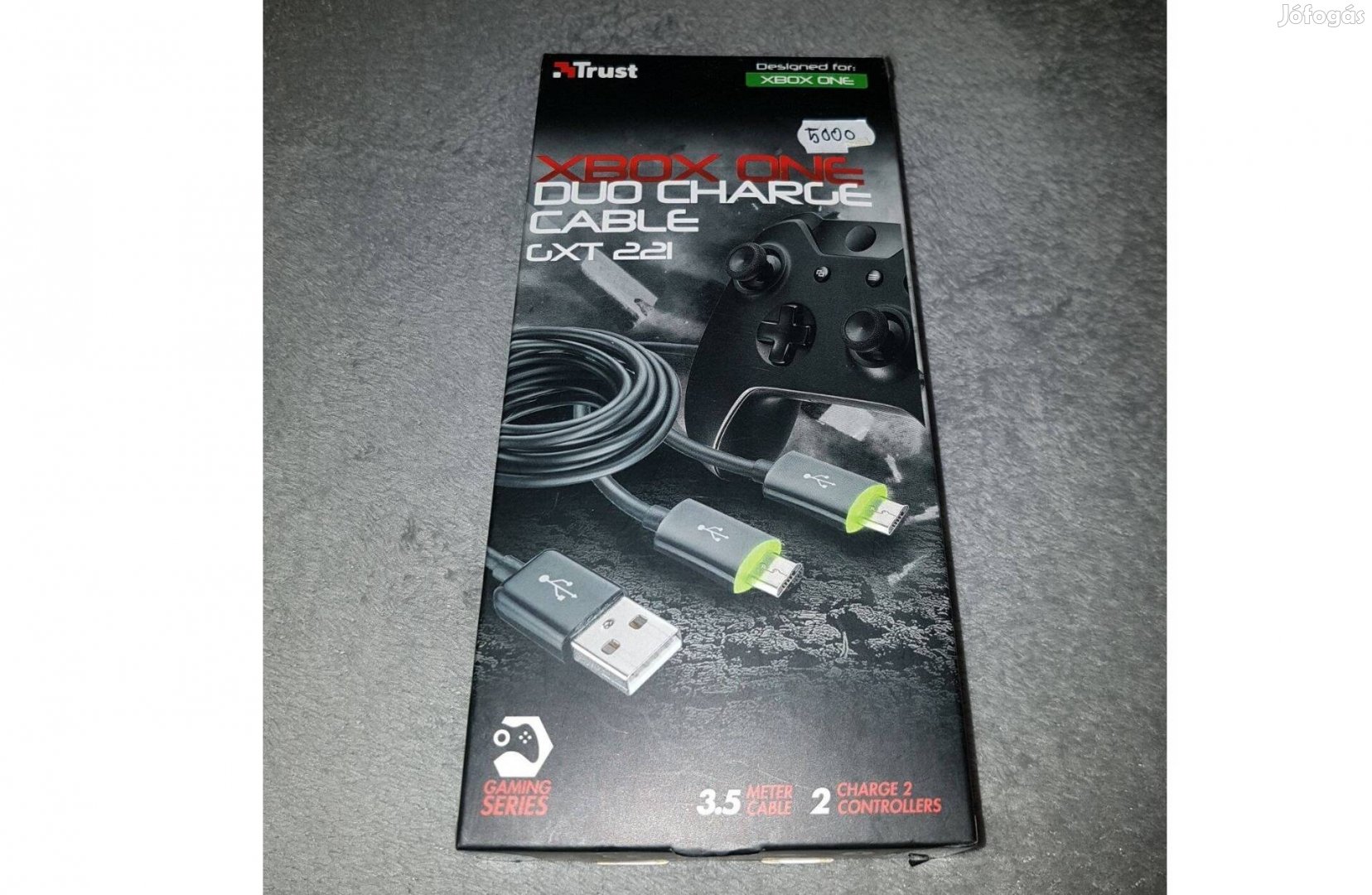 Xbox one töltőkábel dou charge cable eladó