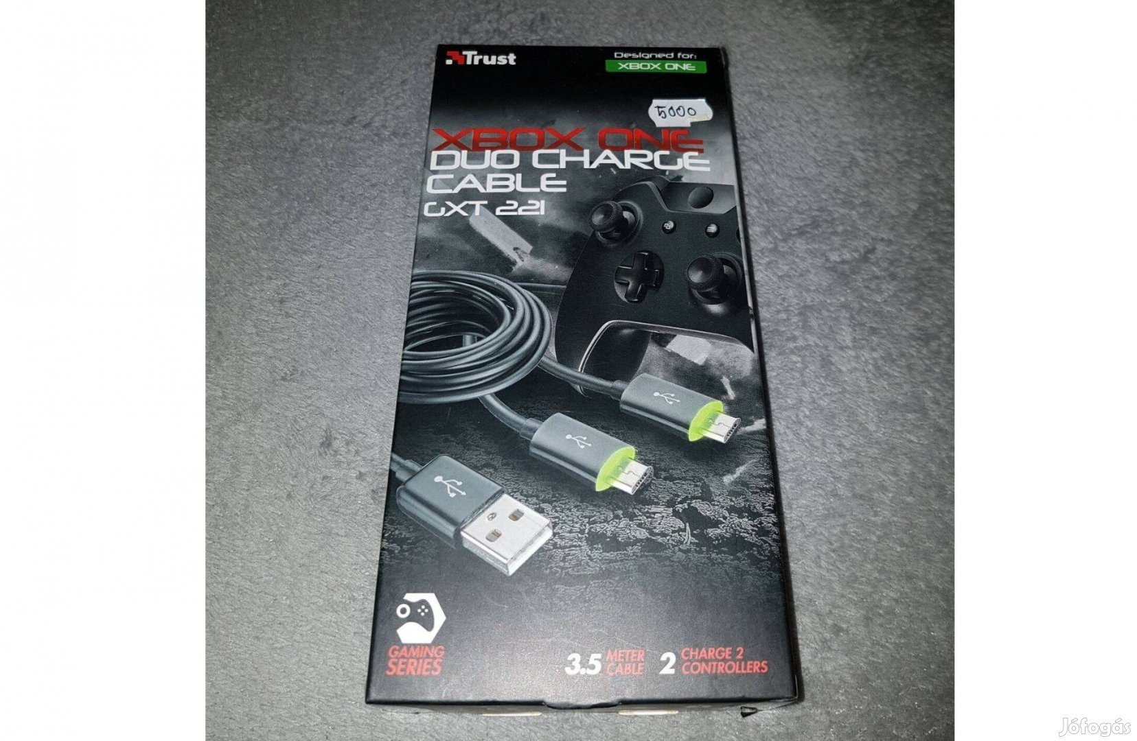 Xbox one töltőkábel dou charge cable gxt eladó