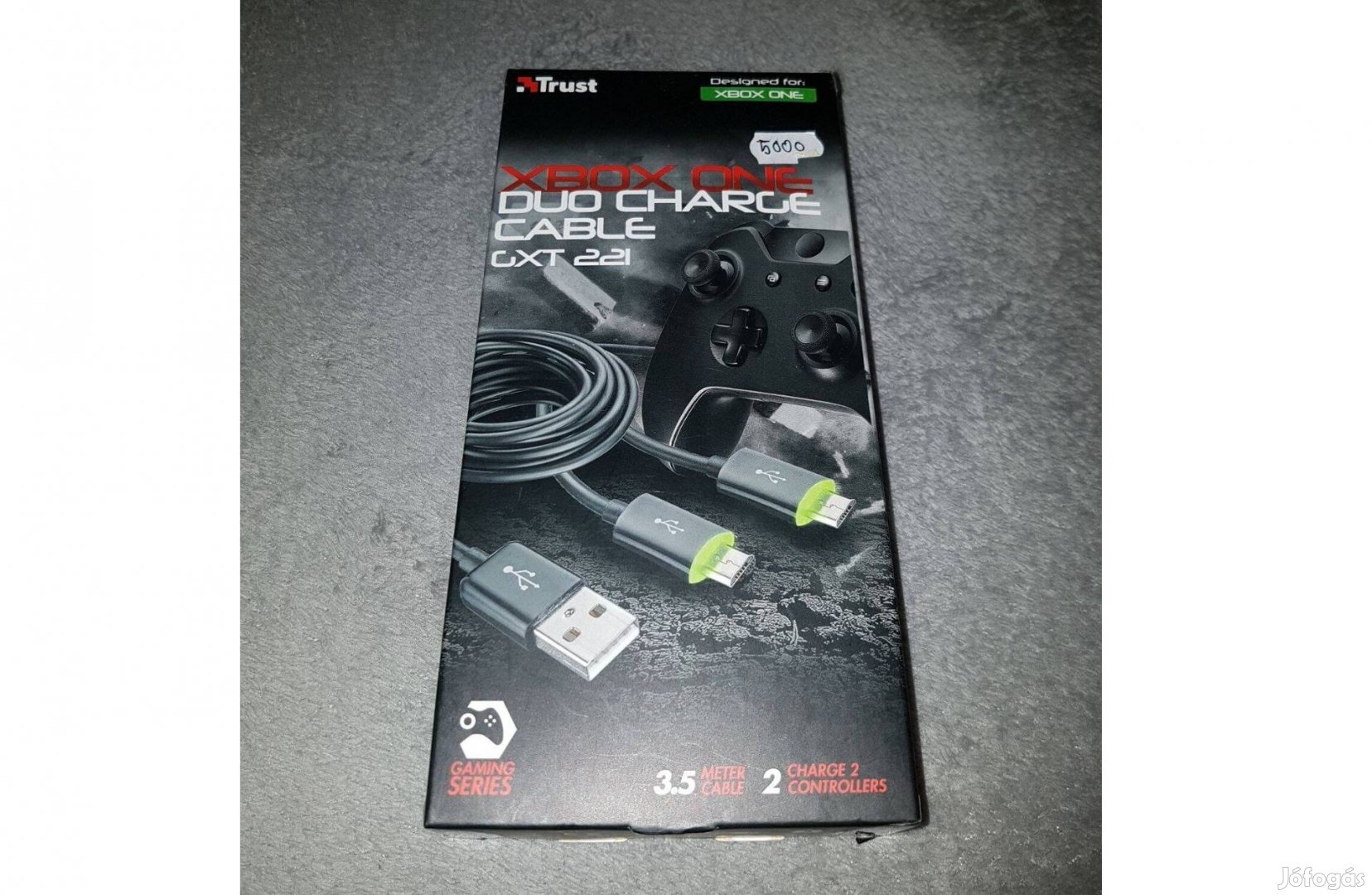 Xbox one töltőkábel dou charge cable gxt eladó