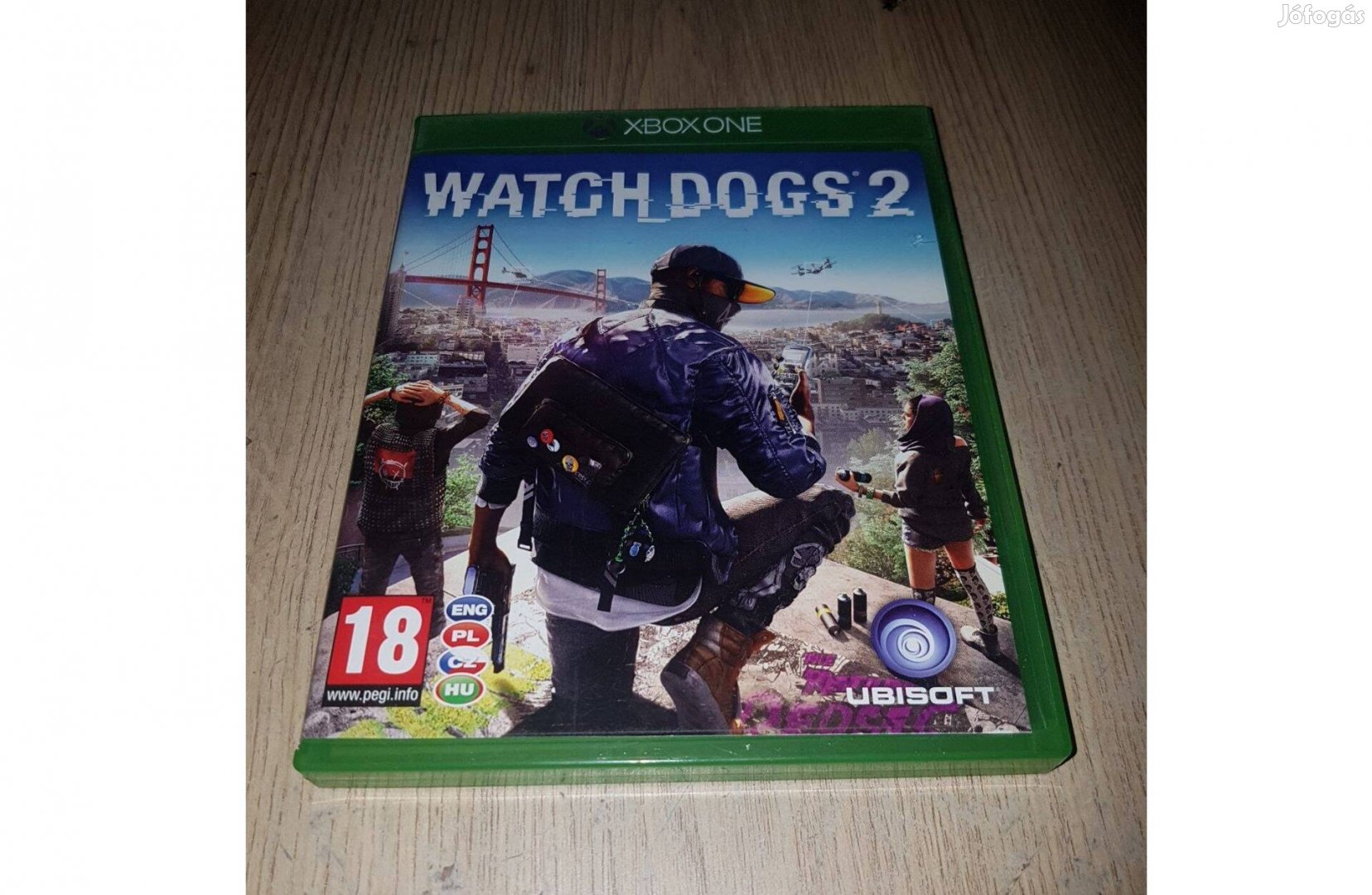 Xbox one watch dogs 2 játék eladó