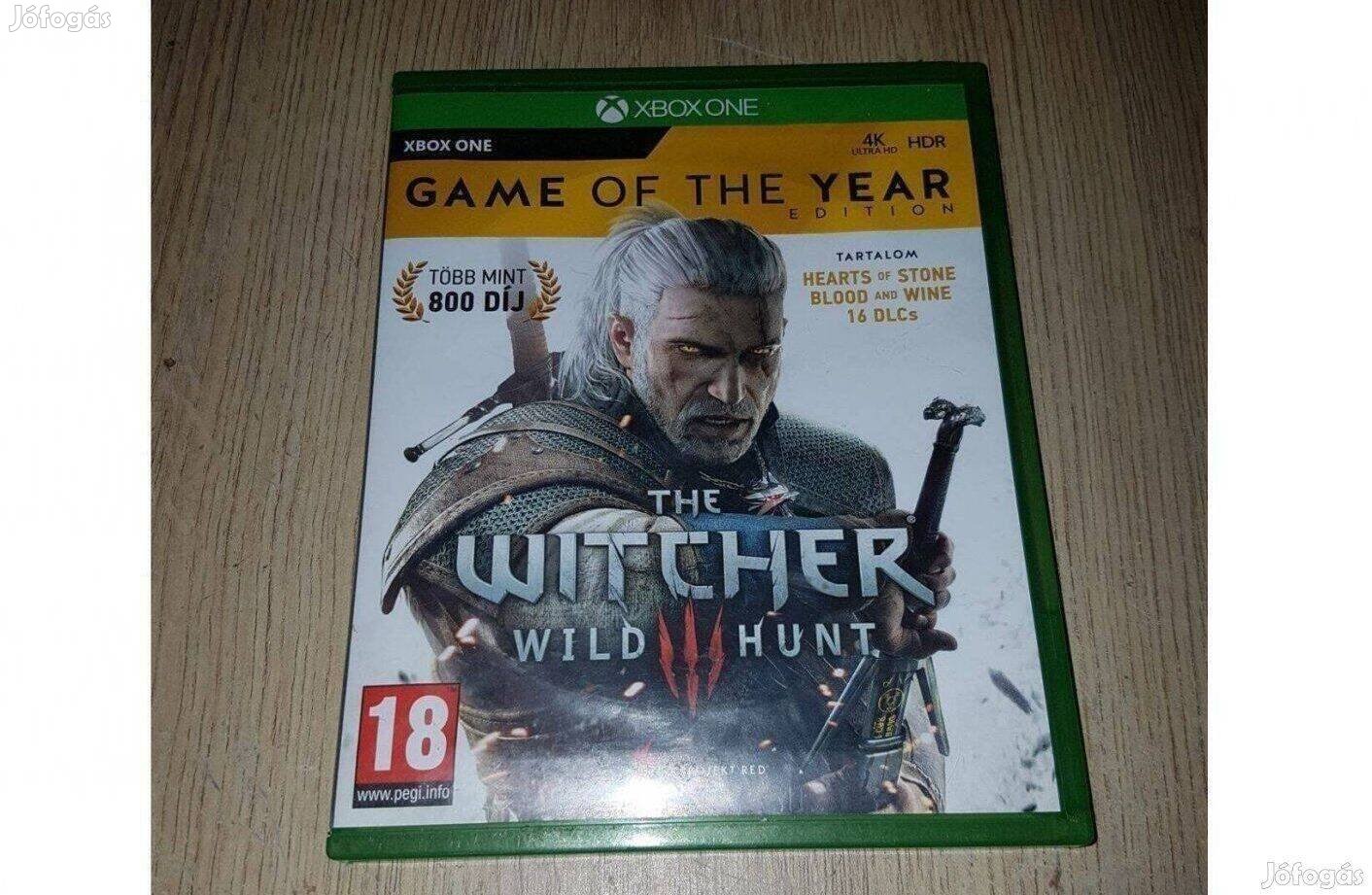 Xbox one witcher 3 eladó