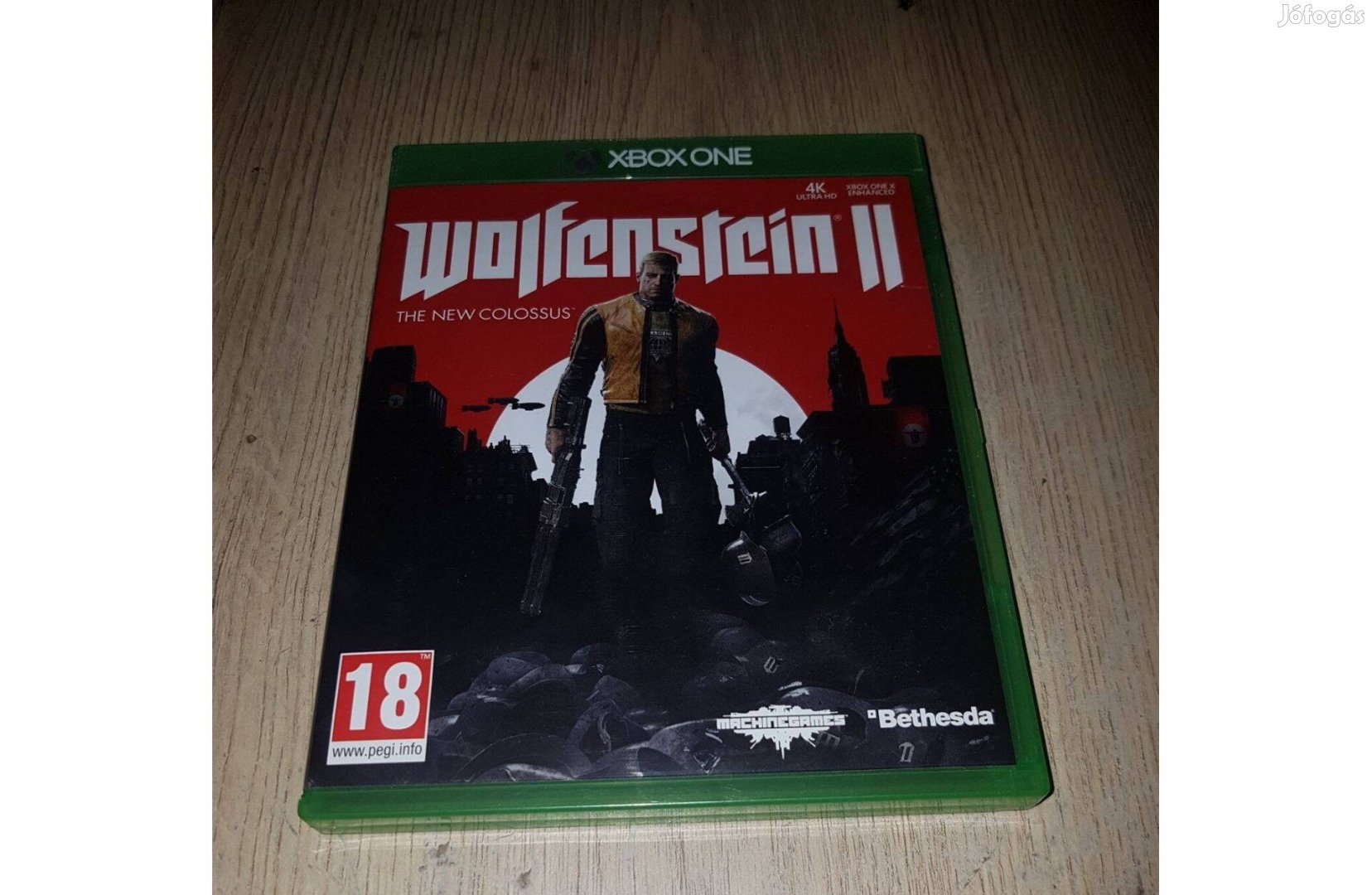 Xbox one wolfenstein 2 játék eladó