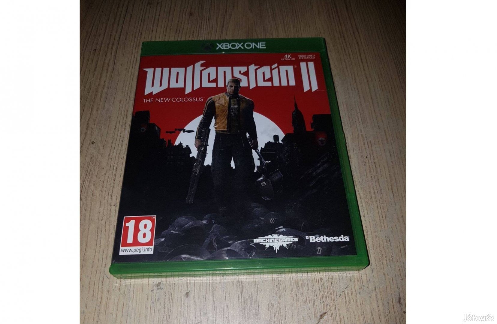 Xbox one wolfenstein the new order játék eladó