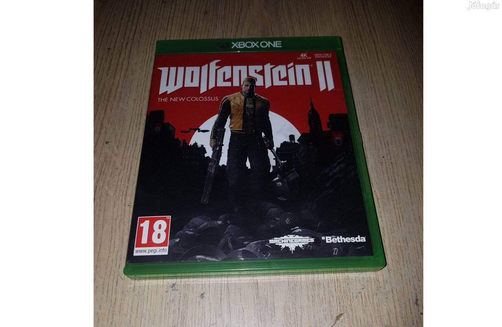 Xbox one wolfenstein the new order játék eladó