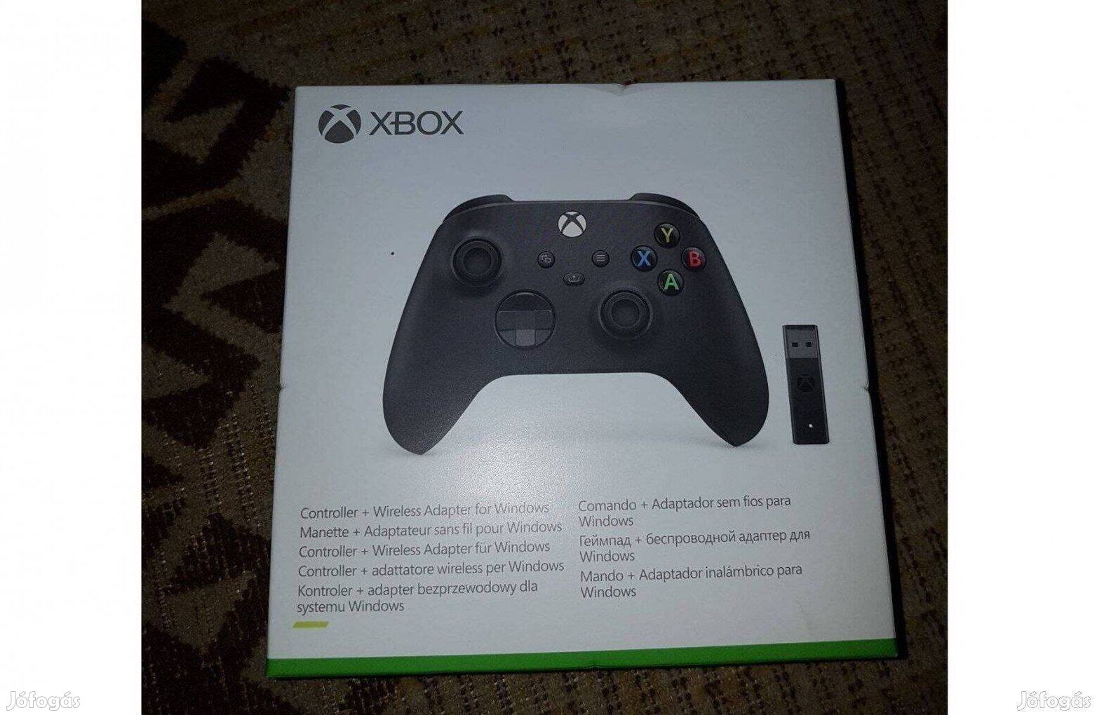 Xbox series kontroller + pc adapter eladó