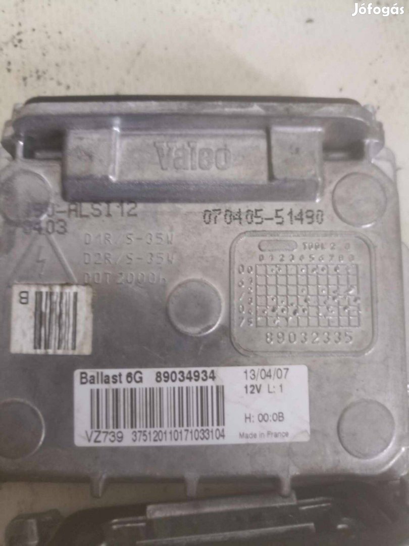 Xenon trafó Valeo Ballast 6G 89034934