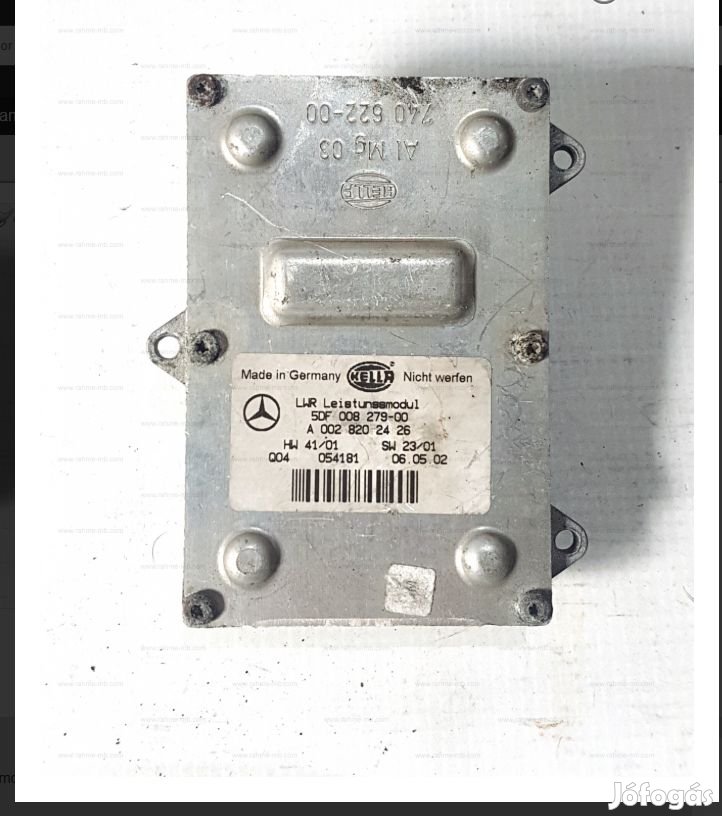 Xenon trafó w211 modis A0028202426 eladó