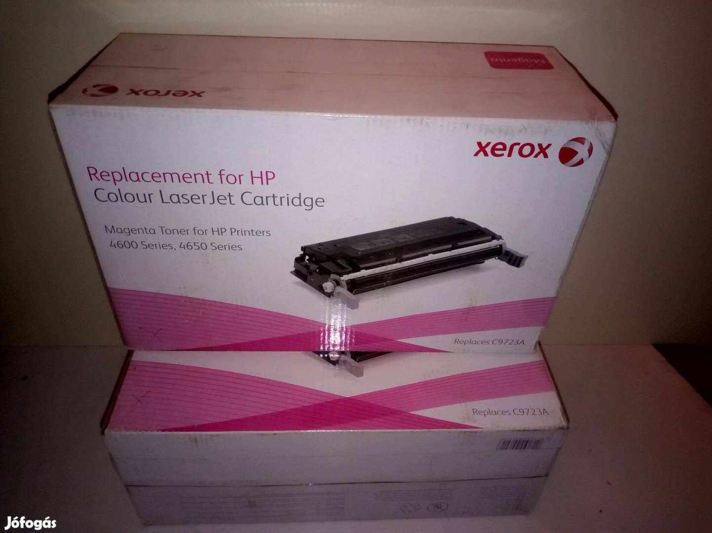 Xerox C9723A toner utángyártott HP4600 HP4650 AO297 magenta