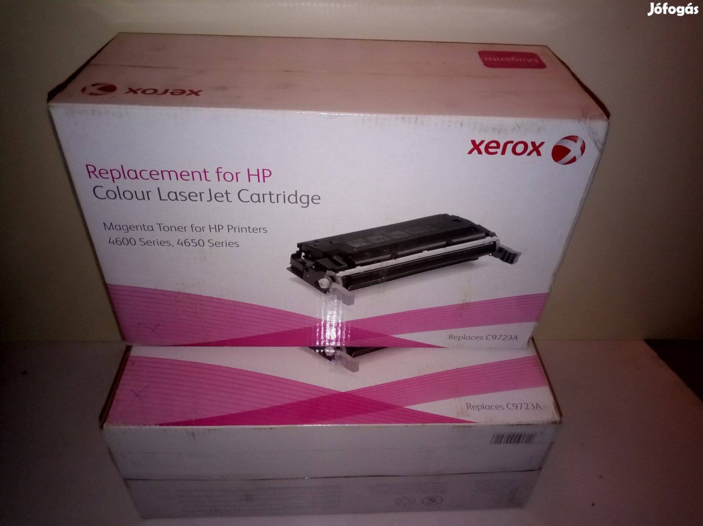 Xerox C9723A toner utángyártott HP4600 HP4650 AO297 magenta