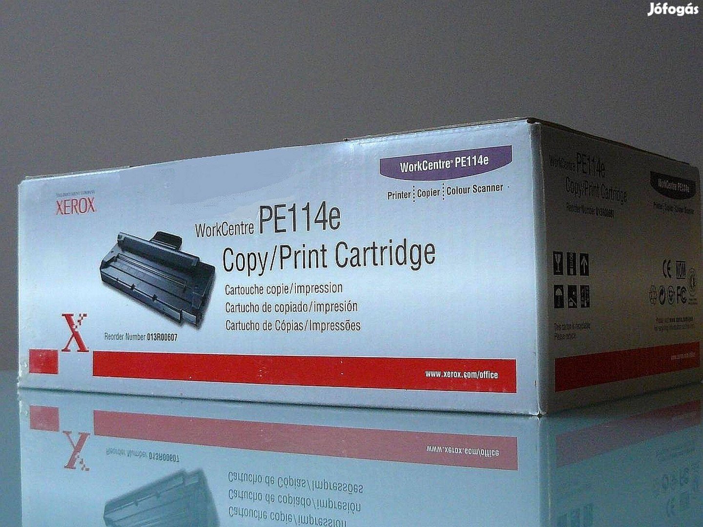 Xerox PE114 toner eredeti , xerox PE-114 , xerox PE 114 ; 013R00607