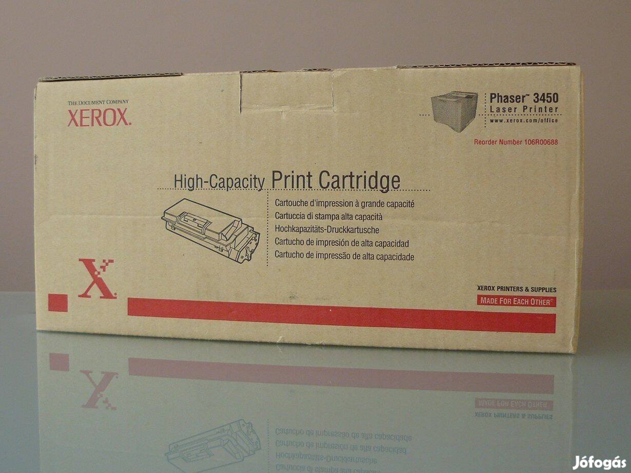 Xerox Phaser 3450 eredeti toner , xerox 3450 , xerox