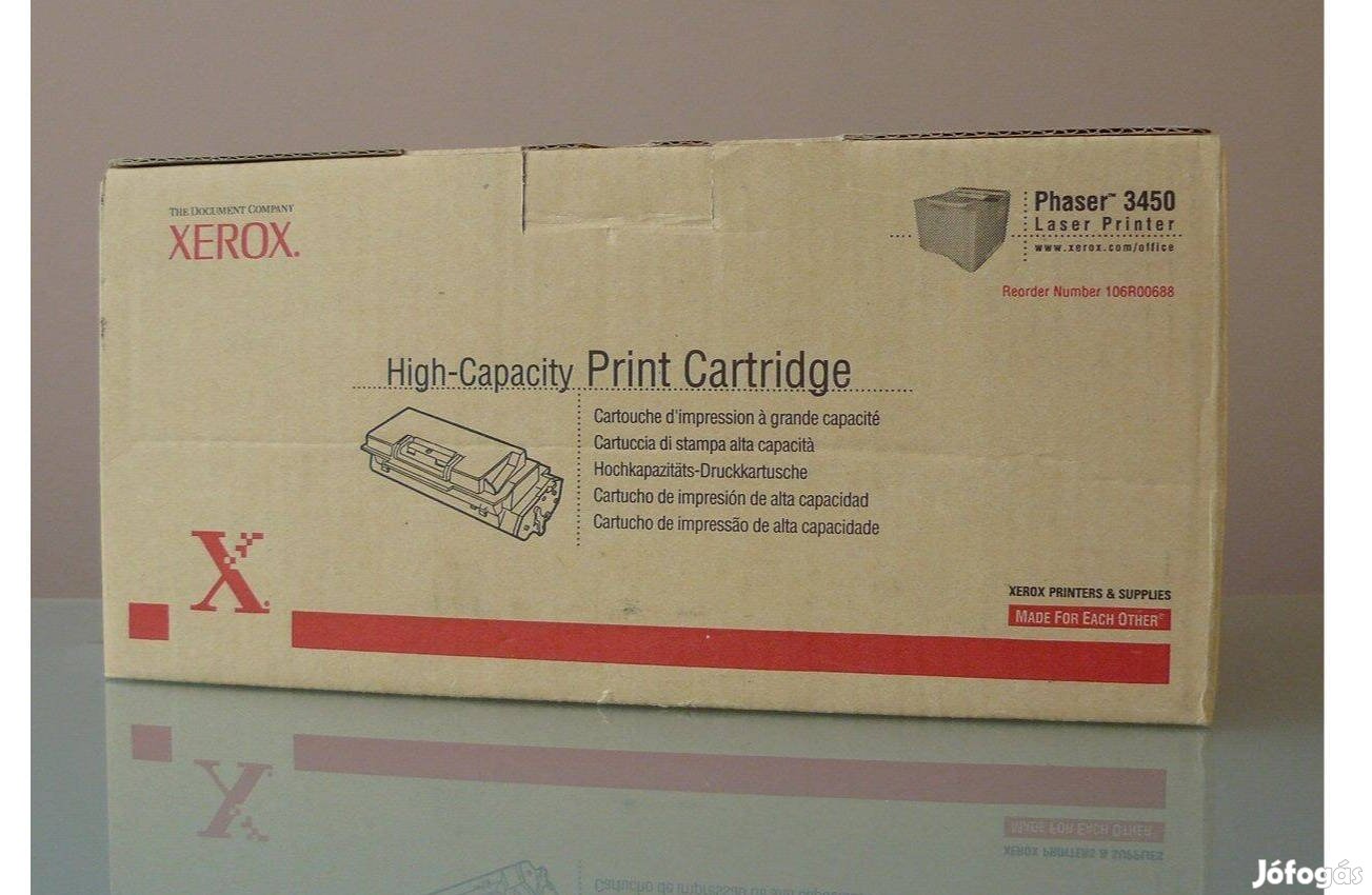 Xerox Phaser 3450 eredeti toner , xerox 3450 , xerox 106R00688 toner