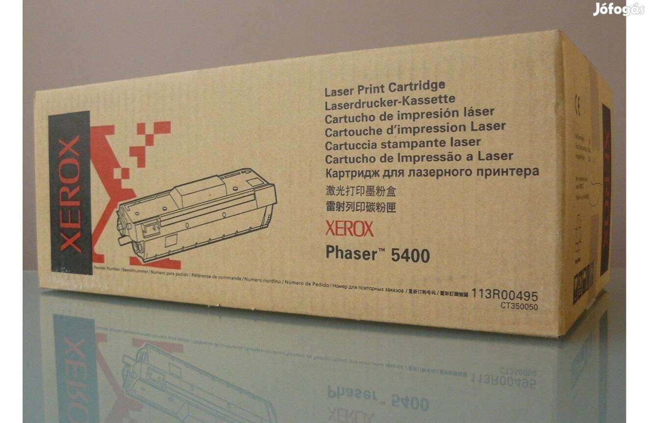 Xerox Phaser 5400 eredeti toner, 113R00495 toner ; 113R495 = 36830.-Ft