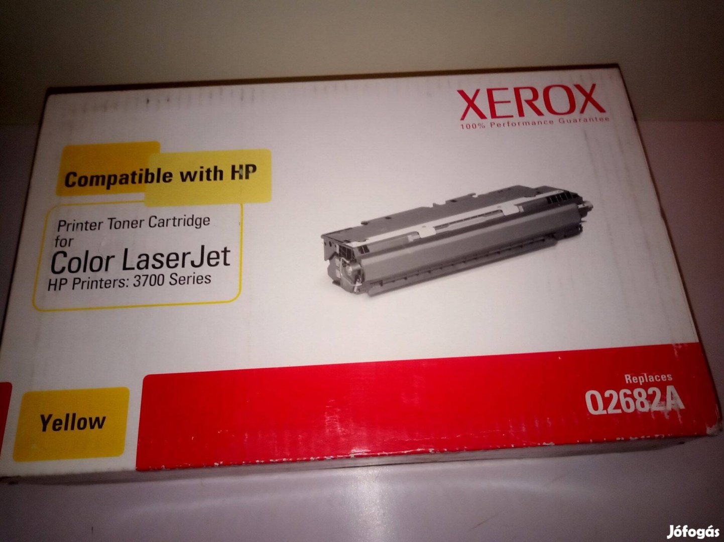 Xerox Q2682A toner utángyártott HP3700 Yellow