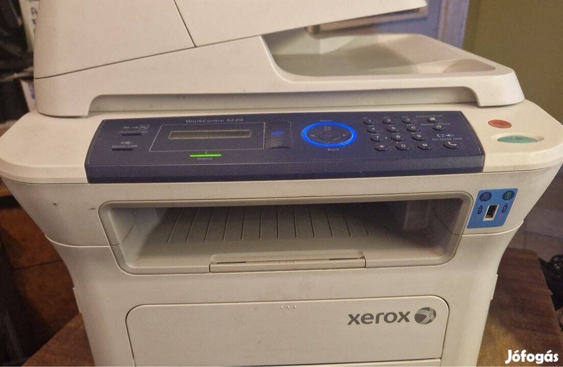Xerox WC 3220 duplexes, hálózatos monó lézer nyomtató -