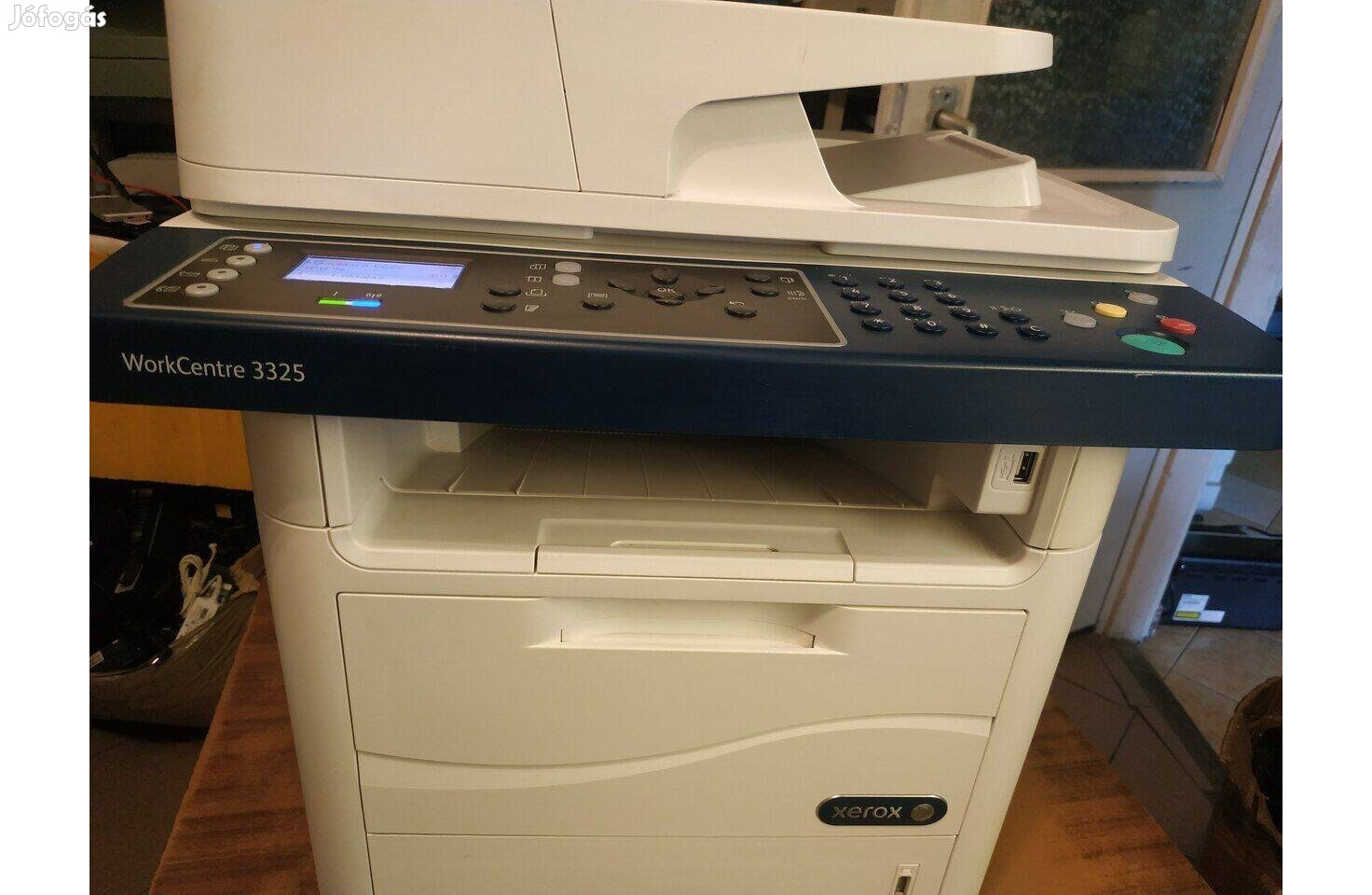 Xerox WC 3325 wifis, monó, duplexes (Dadf) lézer nyomtató - másoló s