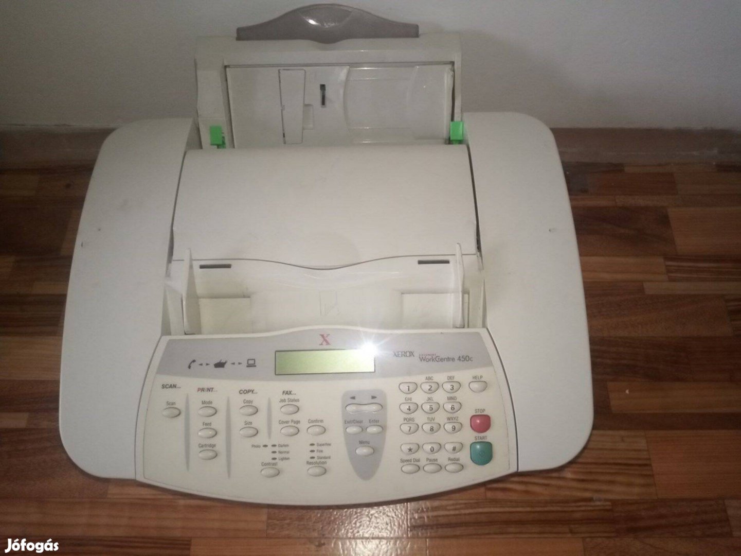 Xerox Workcentre 450C nyomtató másoló fax hibás