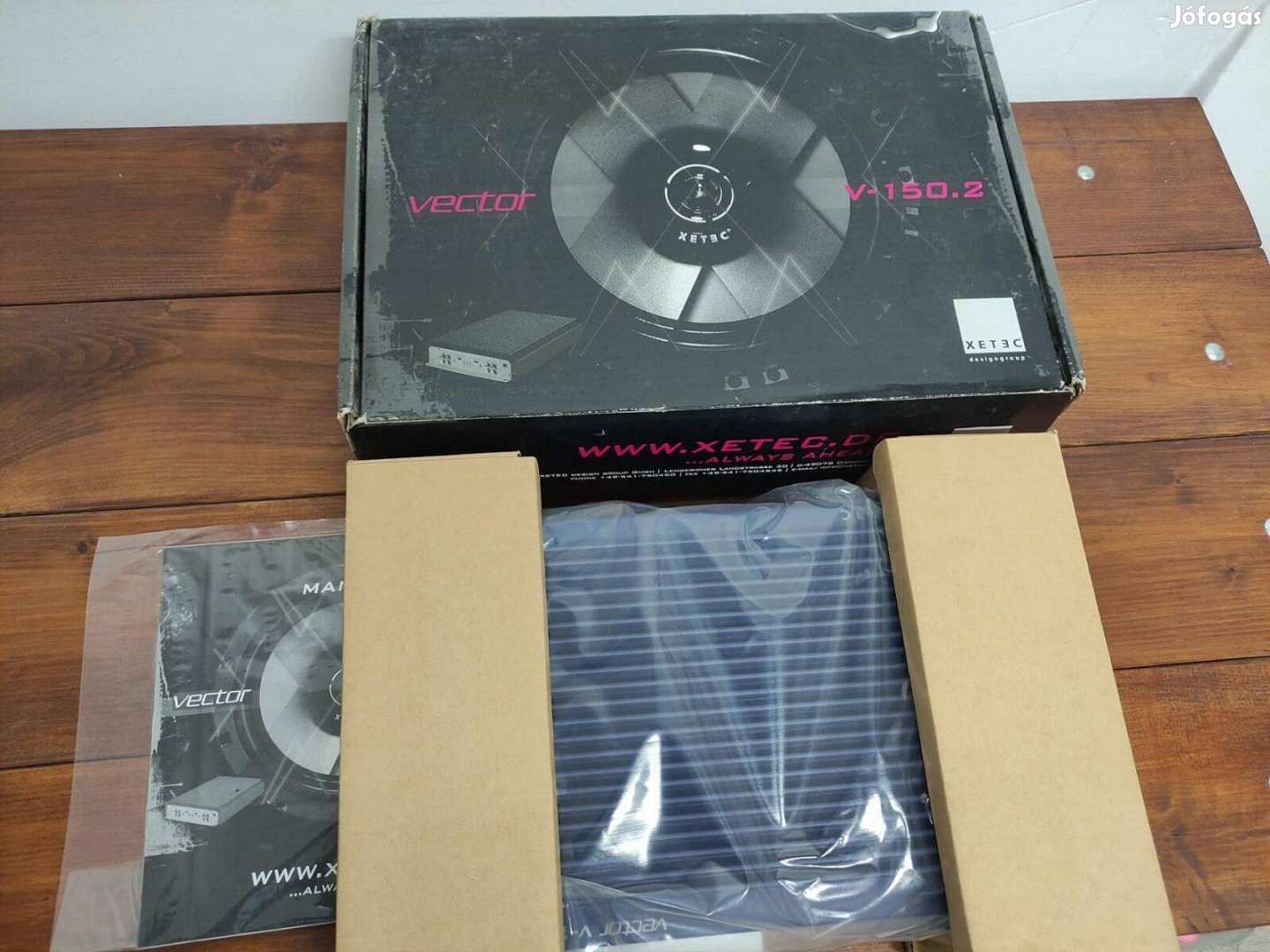 Xetec 2 csatornás erősítő 500 watt