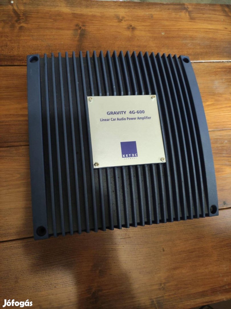 Xetec Gravity 4g600 nagyteljesítményű erősítő 4 csatorná autohifi hifi