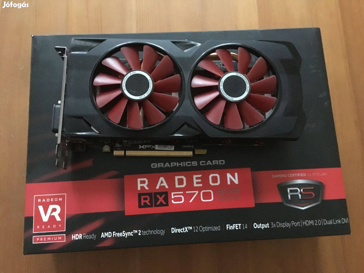 Xfx RX570 8GB Black Edition 8pin /RX-570P8DFD6/