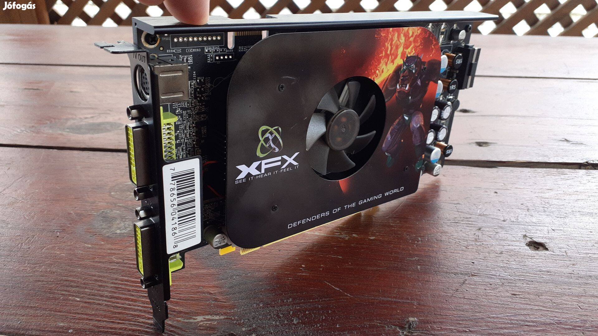 Xfx, nvidia, 6800XT, 6800 XT, 256mb, ddr3, 256bit, vga, retro, régi