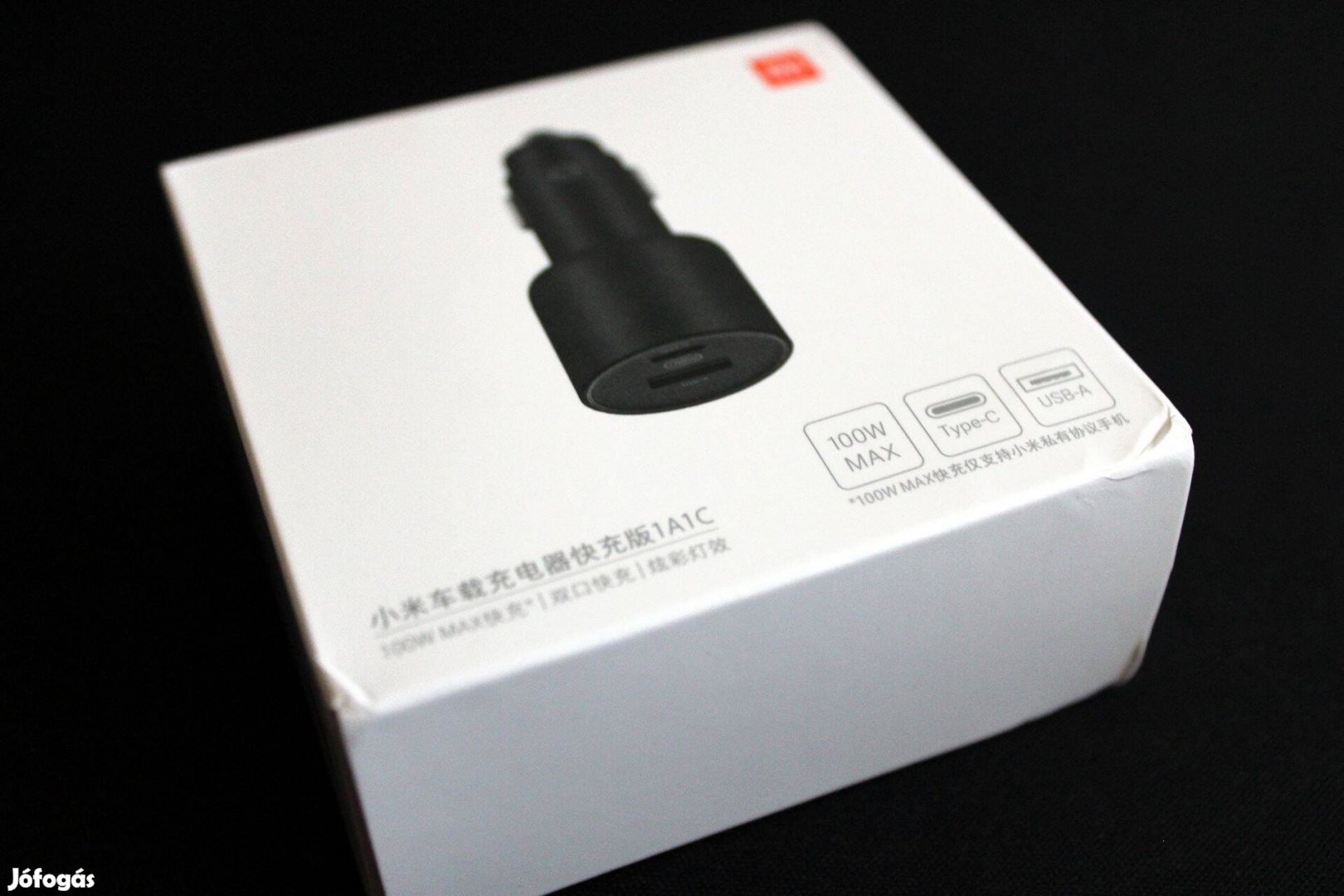 Xiaomi 100W szivargyújtó gyorstöltő adapter (USB-C, USB)
