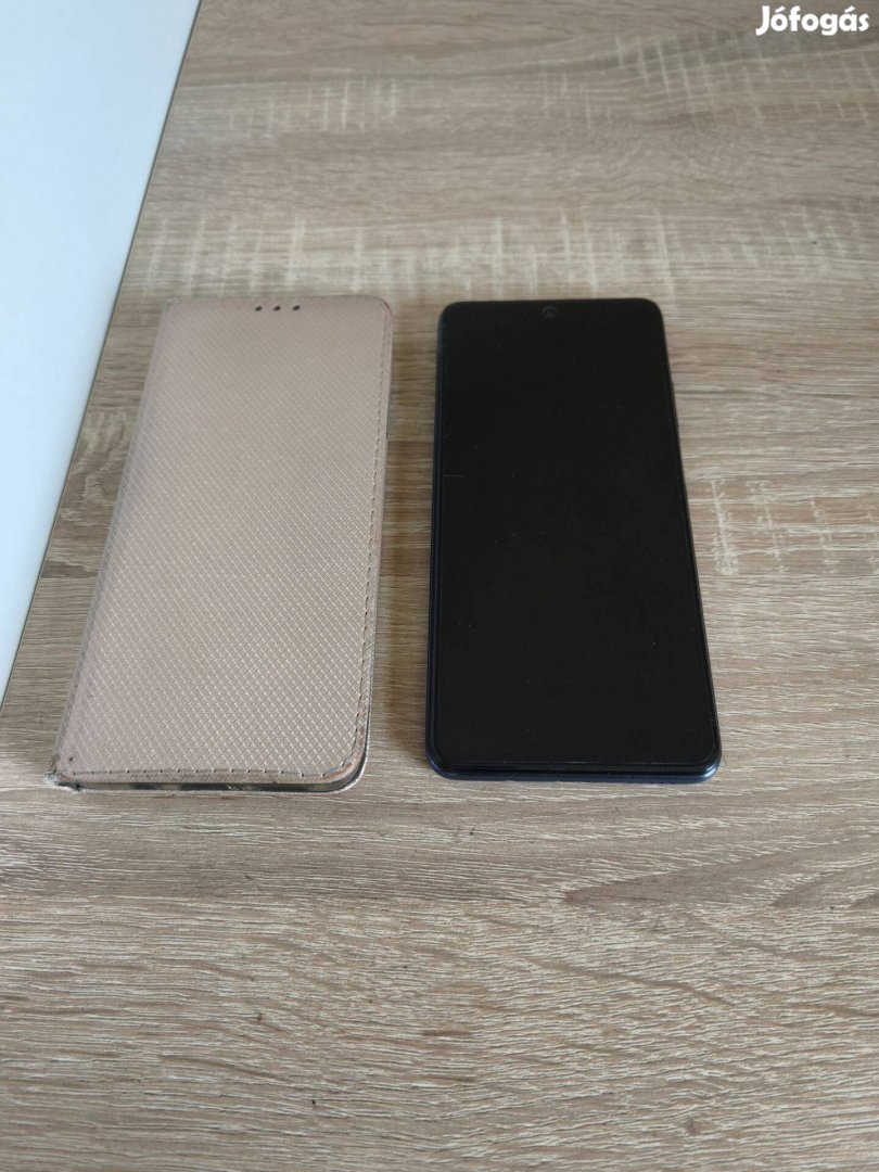 Xiaomi 10Tlite kék okostelefon 5 G drapp nyitható tokkal