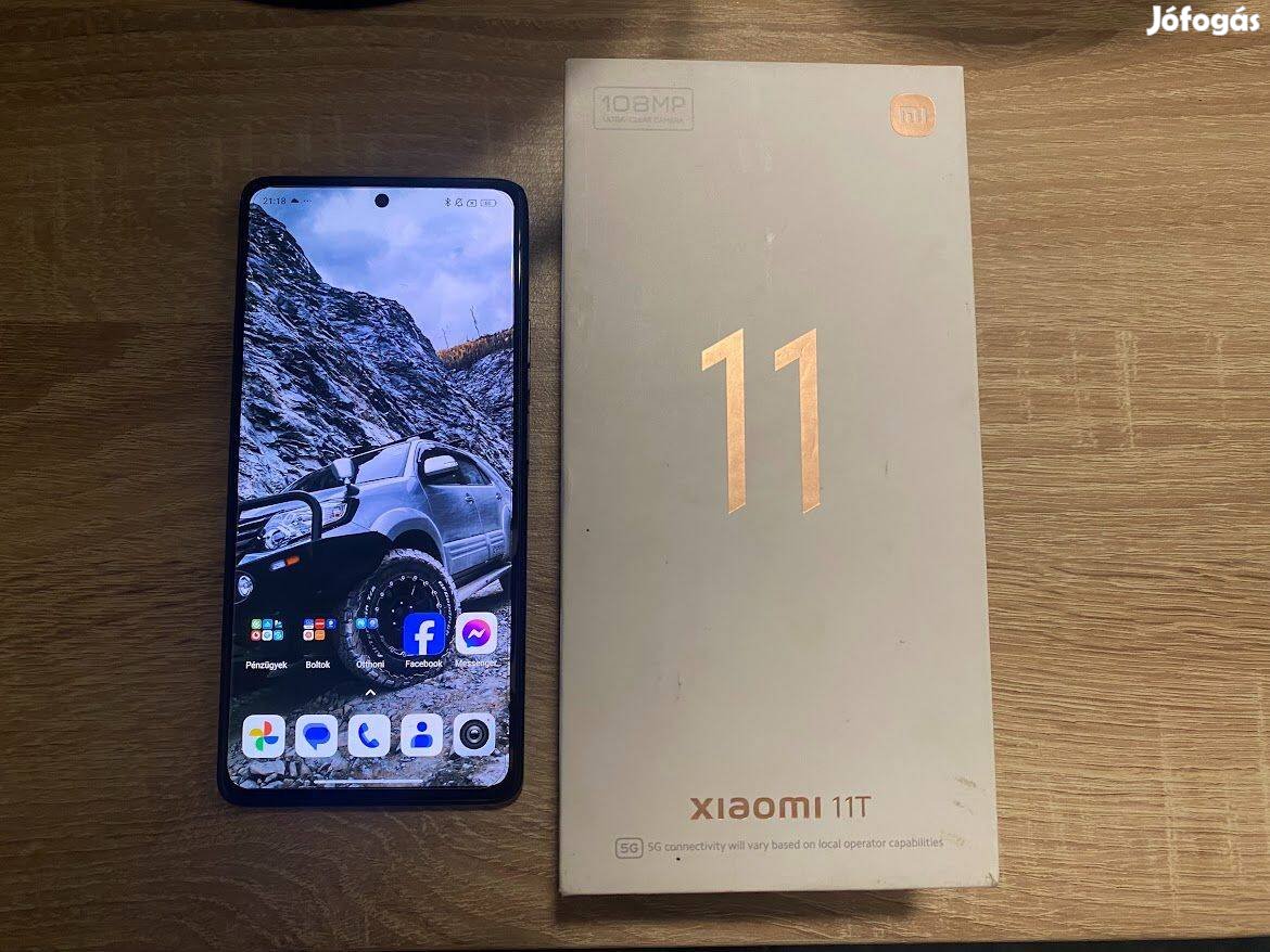 Xiaomi 11T 5G 256GB / 8+8GB RAM Dual 108MPx Kamera Csere ON