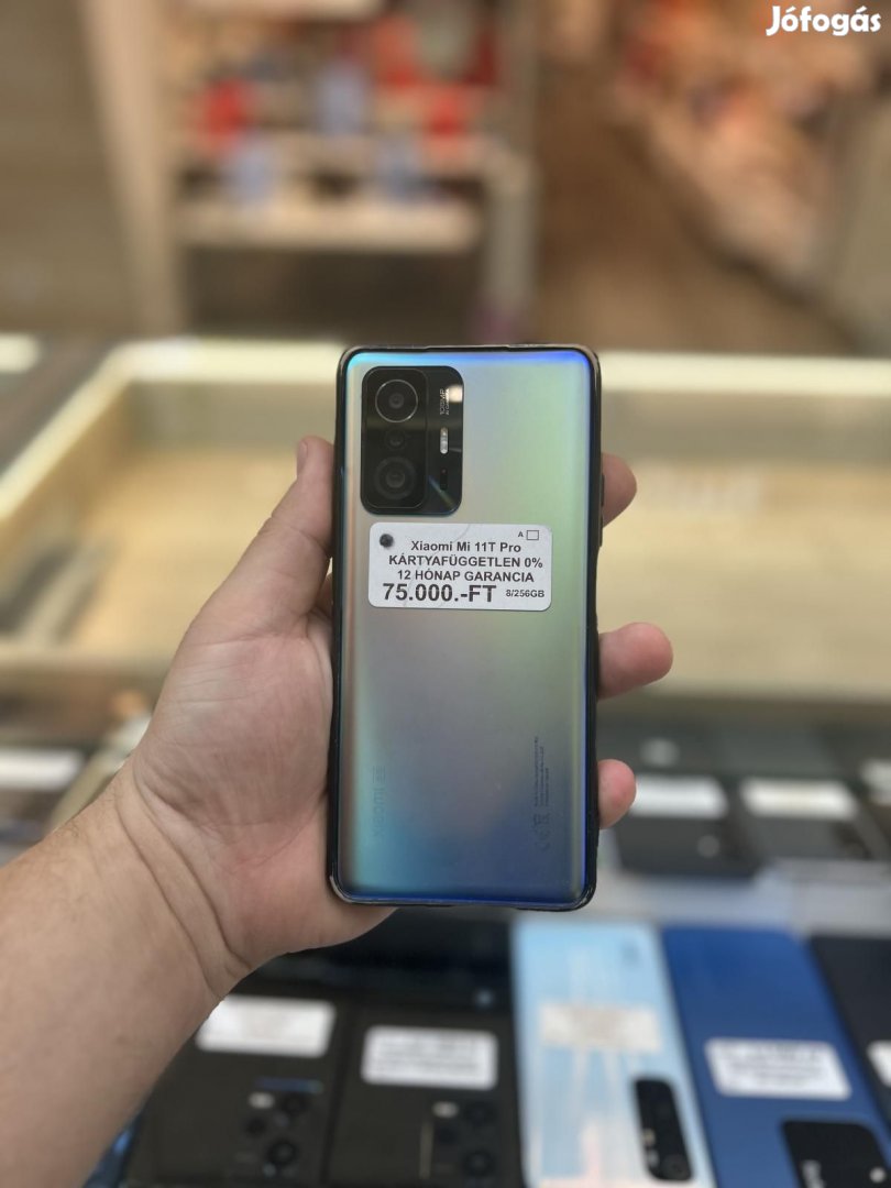 Xiaomi 11T Pro Kártyafüggetlen 256 GB 8 GB Ram, 12 hó garancia