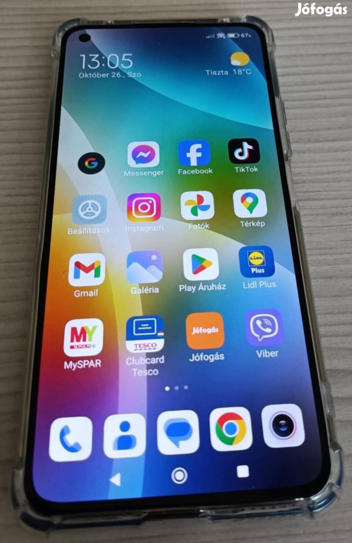 Xiaomi 11 light 5g NE kiváló állapotban 