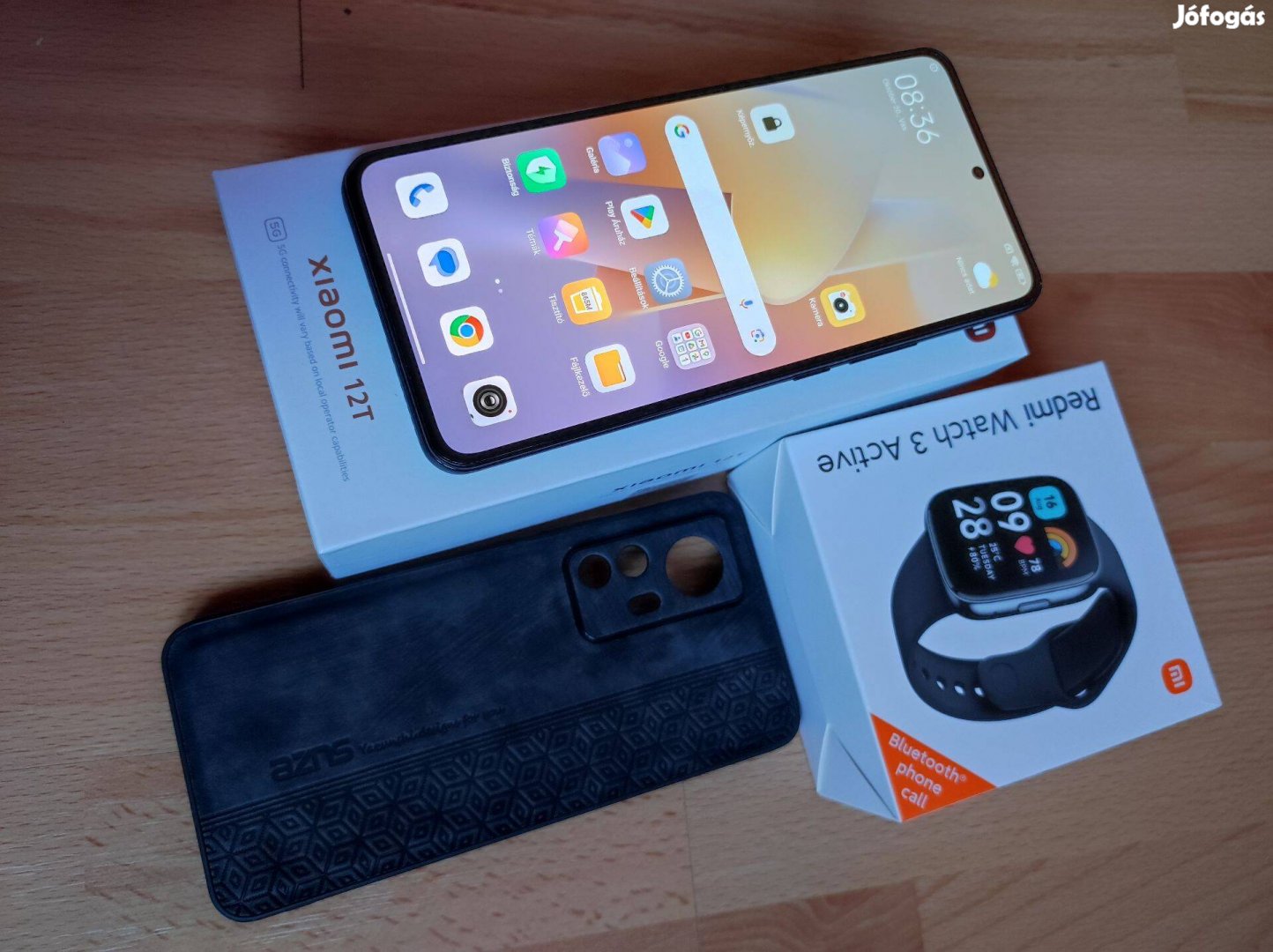 Xiaomi 12T 5G + Redmi Watch 3 Activ okosóra