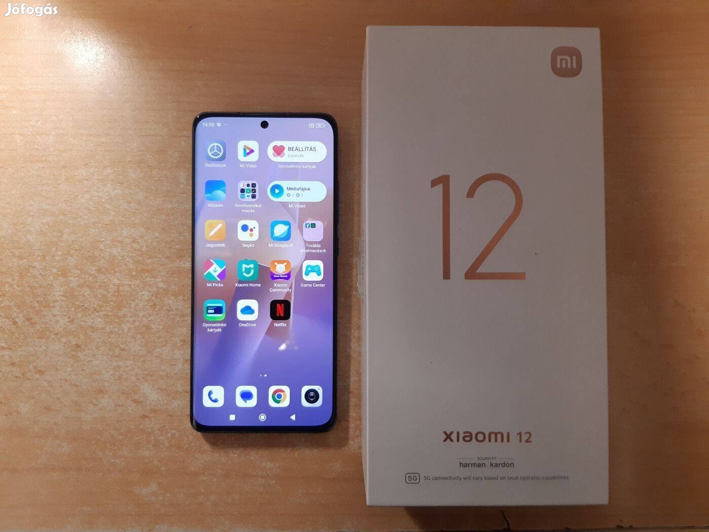 Xiaomi 12 5G 8/256GB Dual Független Szürke Garis !