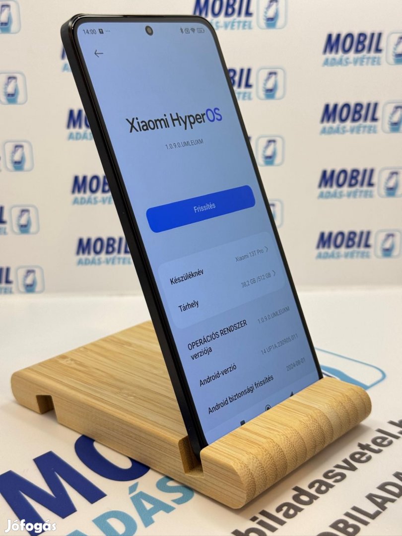Xiaomi 13T PRO Kártyafüggetlen 512 GB, 12 hó garancia
