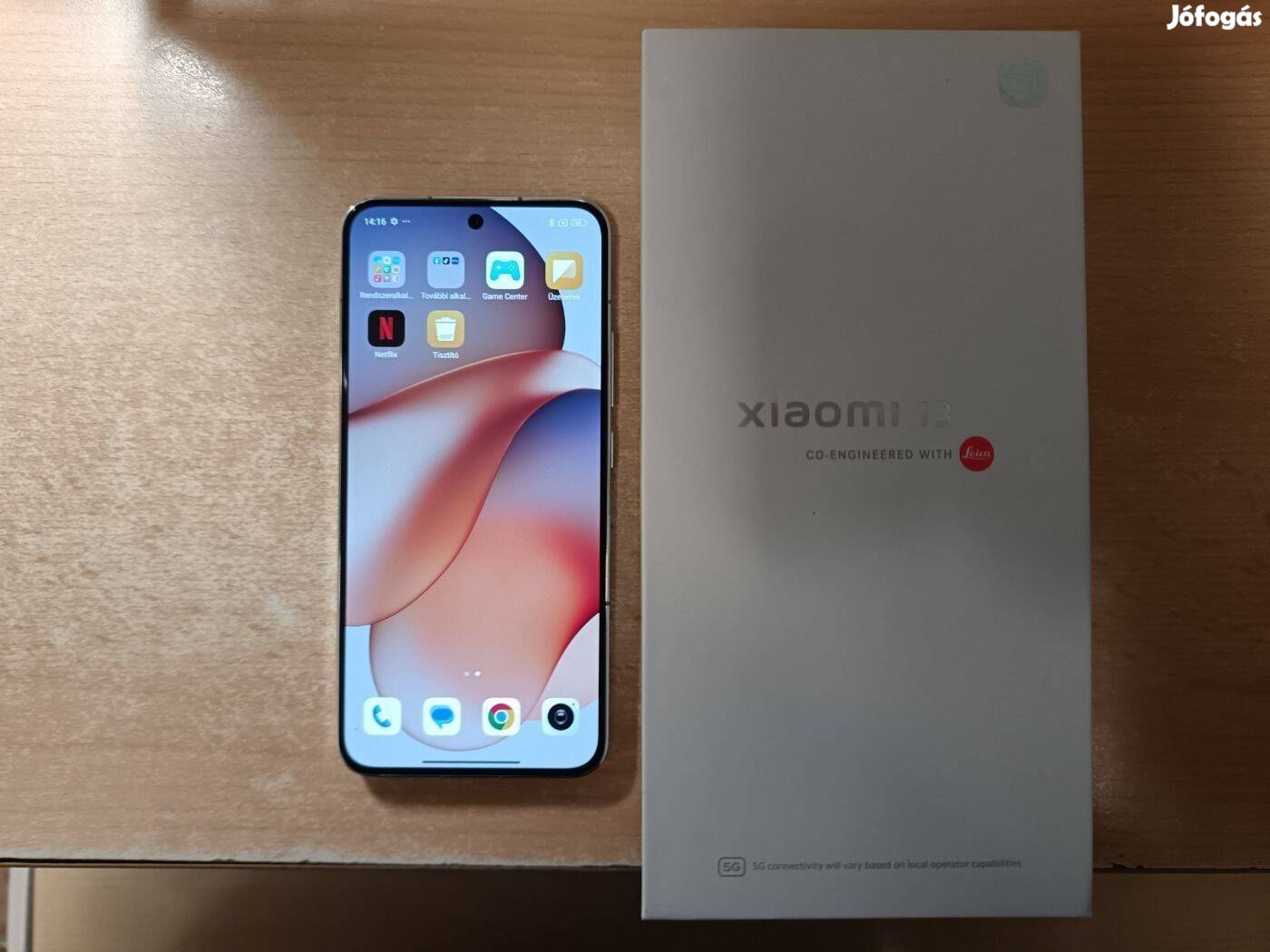 Xiaomi 13 5G 8/256GB Dual Független Újszerű Green Garanciával !