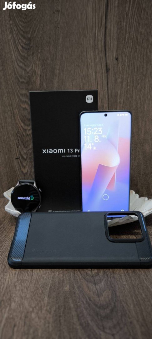 Xiaomi 13 Pro Ceramic Black 12/256 GB Megkímélt Állapotban eladó!