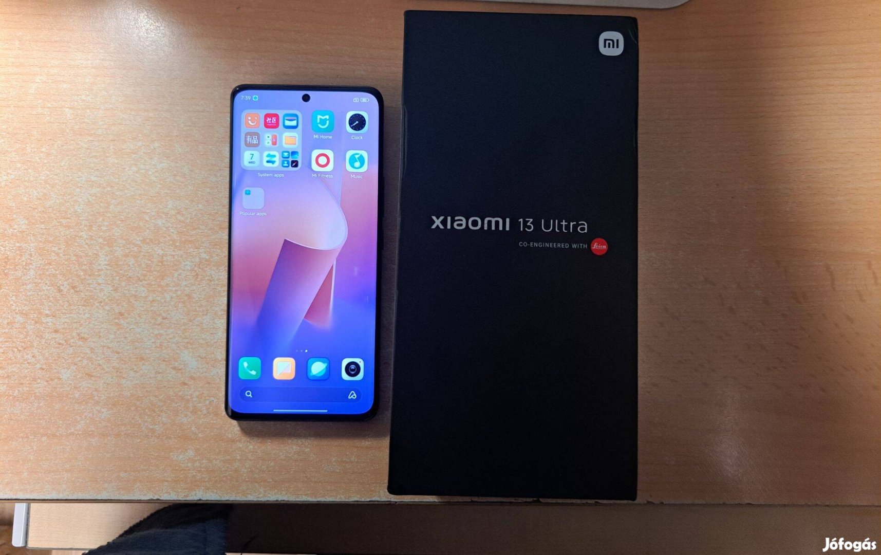 Xiaomi 13 Ultra 5G 12/256GB Dual Független Újszerű Black Garis !