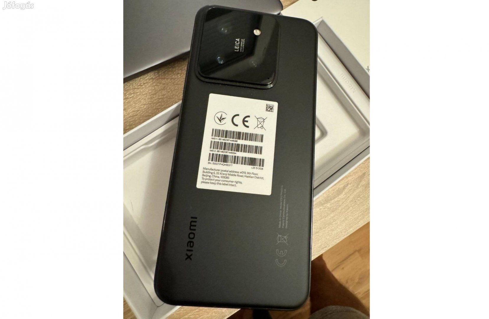 Xiaomi 14 12/512GB Black - szinte Vadiúj - Csere is lehet