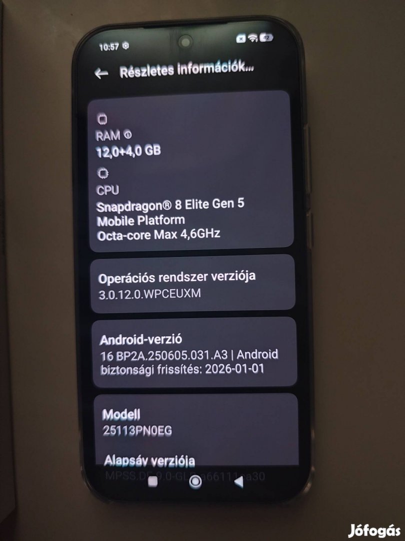 Xiaomi 17 mobiltelefon